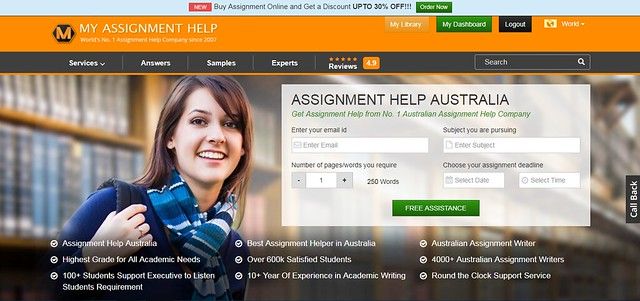 Myassignmenthelp review