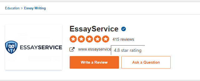 EssayService online reputation