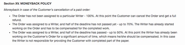 MyPaperWriter.com guarantees