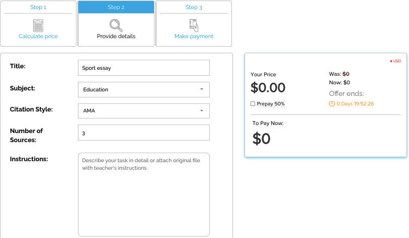 myperfectpaper.net ordering process