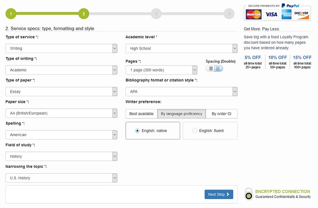 myhomeworkdone ordering process