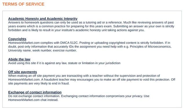 HomeworkMarket (SweetStudy) Guarantees