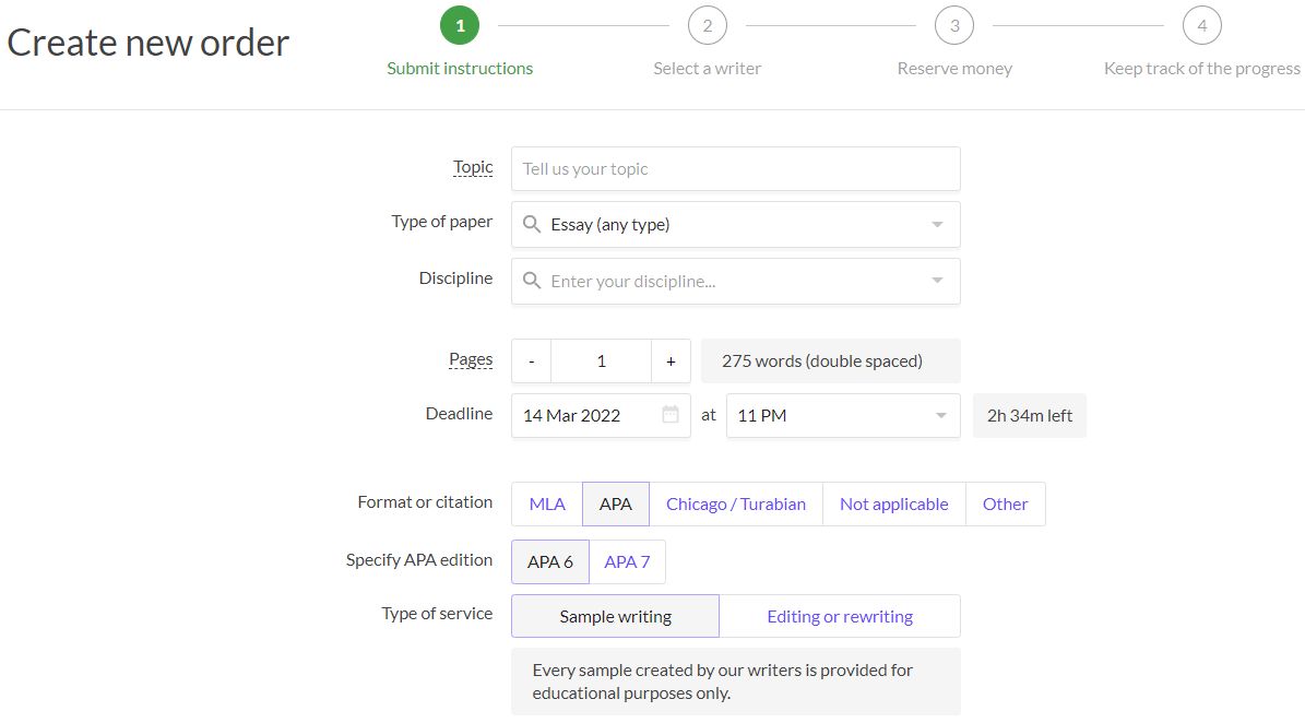 fastessay.com ordering process