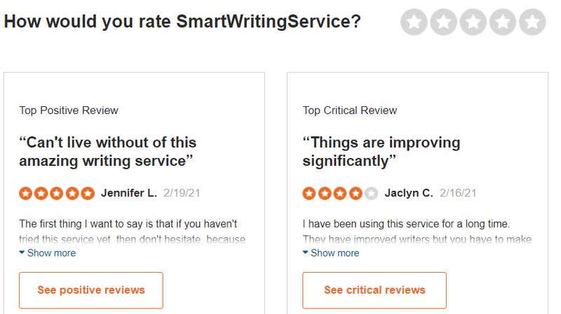 smartwritingservice reviews on sitejabber