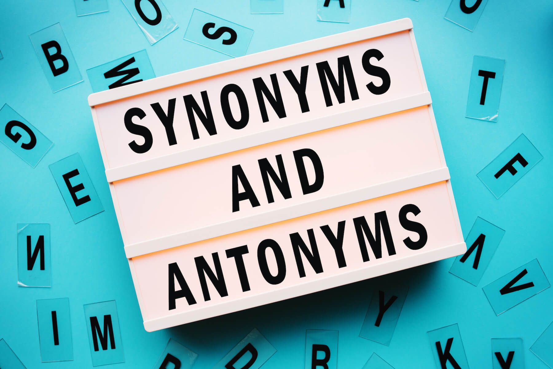 essay synonym and antonyms