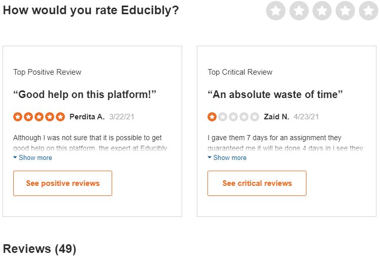 Educibly reviews