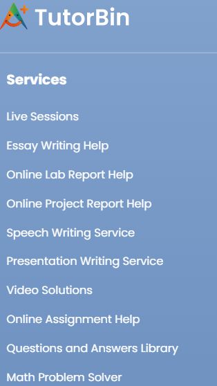 Tutorbin.com services