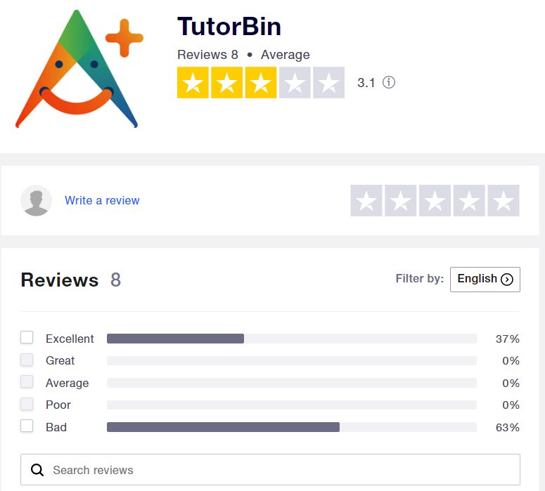 tutorbin.com reviews