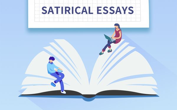 how write a satire essay