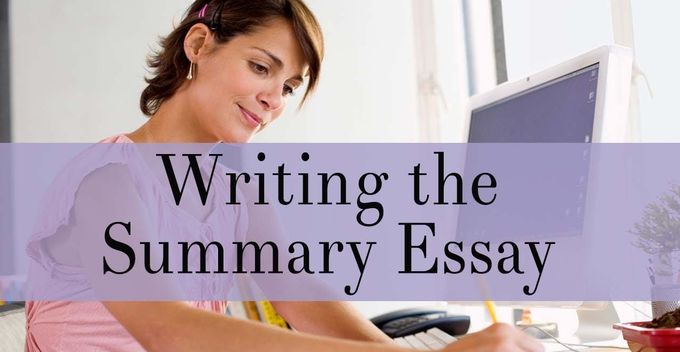 summary of an Essay writing